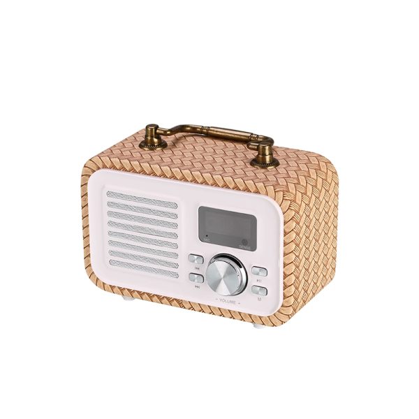 BL11 Woven Grain Wooden Bluetooth Speaker